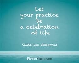 let your practice